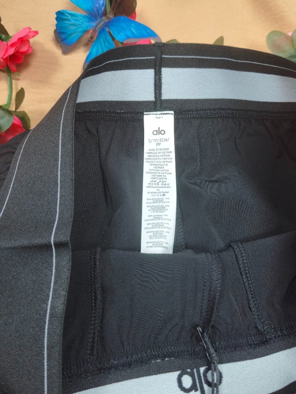 🖤Alo Yoga Relaxed Fit Straight Leg Black Trouser NWT (Regular 30" Inseam)🌠 - Picture 5 of 7